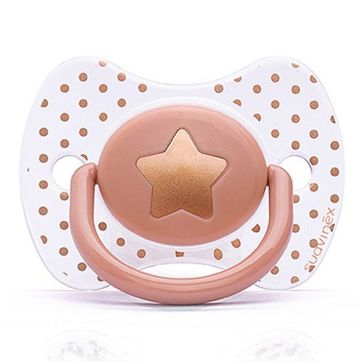 immagine-1-succhietto-suavinex-fisiologico-silicone-4m-haute-couture-stella-cream-ean-8426420026017