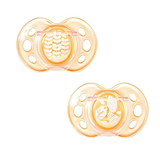 immagine-1-succhietto-tommee-tippee-2-pz-air-style-6-18m-arancio-ean-5010415333605