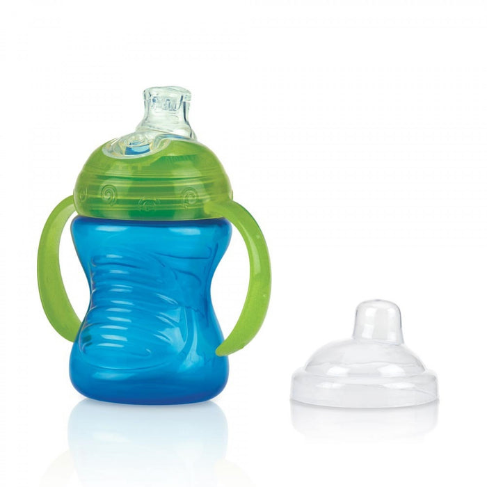 immagine-1-tazza-antigoccia-nuby-swirl-240ml-blu-verde-ean-0048526100521