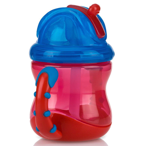 immagine-1-tazza-con-cannuccia-nuby-flip-it-240ml-rosso-blu-ean-0048526098453
