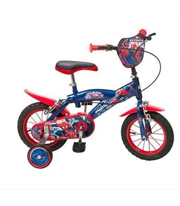 Toimsa - Bicicletta Spiderman Per Bambini Dai 3 Ai 6 Anni —