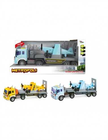 immagine-1-toys-garden-camion-rimorchio-con-aereo-in-scala-1-16-2-colori-ean-8007632274566