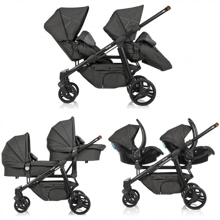 immagine-1-trio-gemellare-brevi-ovo-twin-grigio-melange-scuro-650