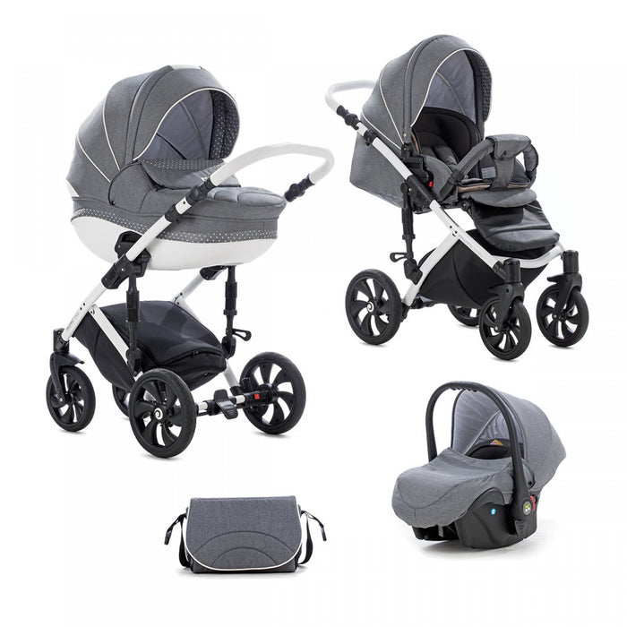 immagine-1-trio-tutis-mimi-style-grigio-pois-3-in-1-ean-4772023005251