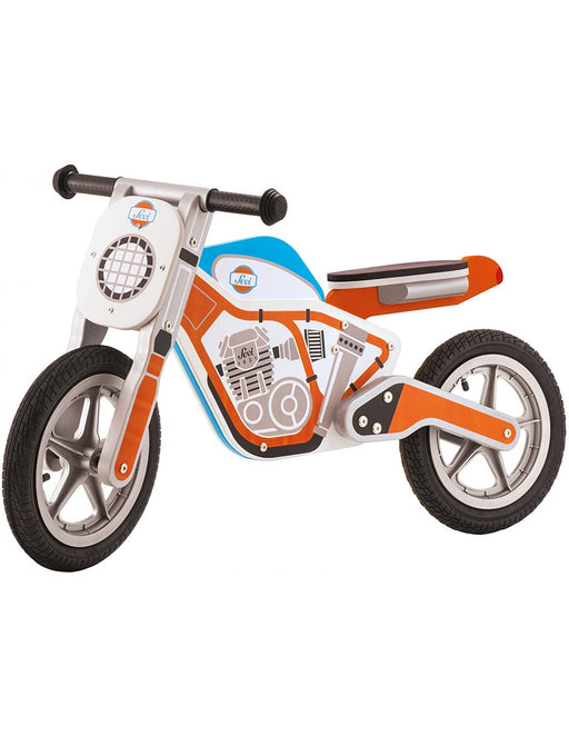 immagine-1-trudi-sevi-motocicletta-in-legno-senza-pedali-orange-ean-8003444829918