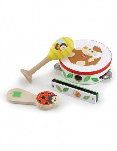 immagine-1-trudi-sevi-set-musicale-band-del-bosco-ean-8003444880056