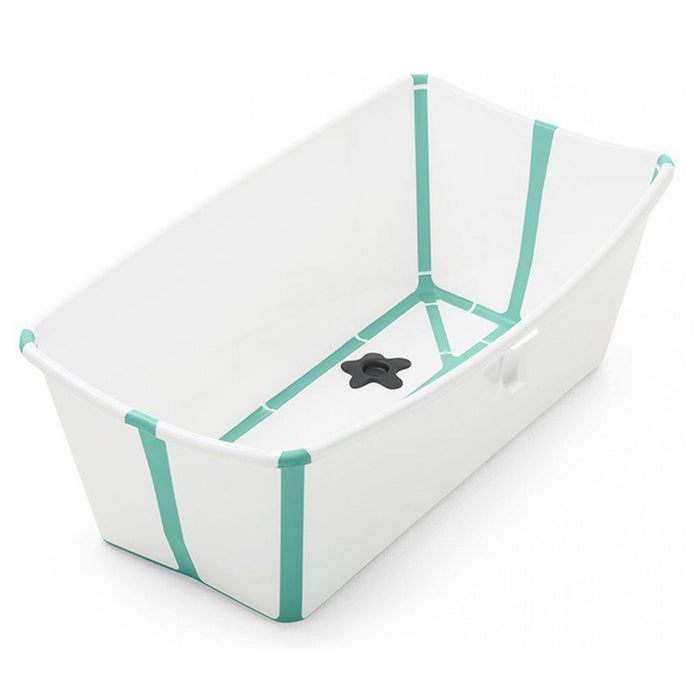 immagine-1-vaschetta-pieghevole-bagno-stokke-flexi-bath-bianco-verde-ean-7040353288109