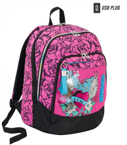 immagine-1-zaino-advanced-lefleur-rosa-ean-8011410366862