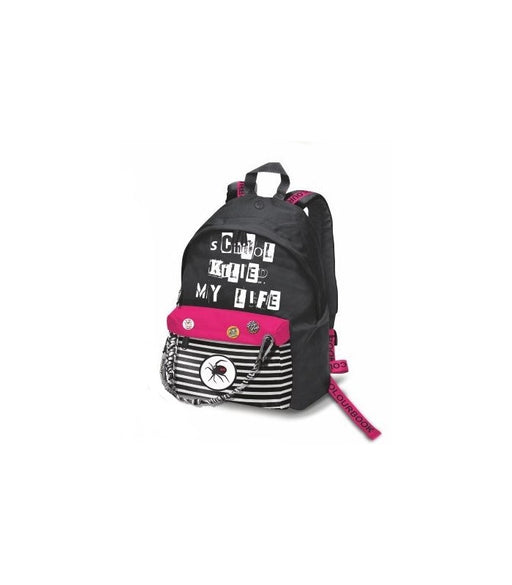 immagine-1-zaino-americano-killed-colourbook-fuxia-e-nero-ean-8030330182338