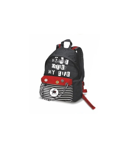 immagine-1-zaino-americano-killed-colourbook-rosso-e-nero-ean-8030330182314