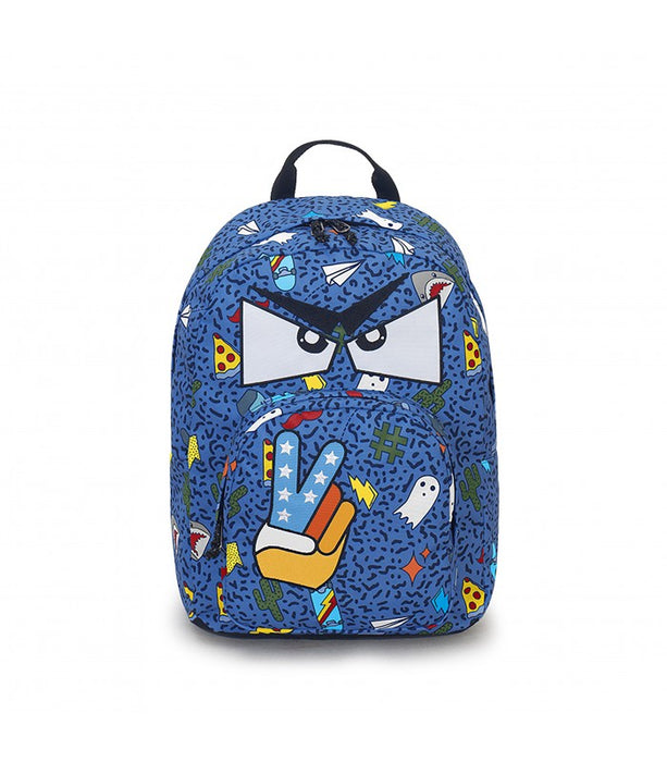 immagine-1-zaino-invicta-plain-ollie-face-pack-blu-ean-8011410303706