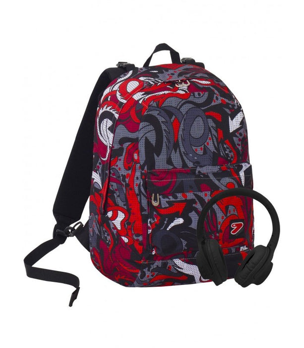 immagine-1-zaino-reversibile-the-double-flame-con-cuffie-ean-8011410291416