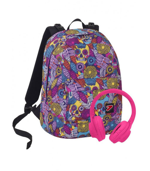 immagine-1-zaino-reversibile-the-double-skull-girl-con-cuffie-ean-8011410291508