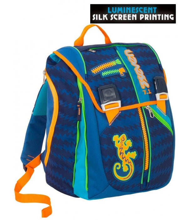 immagine-1-zaino-scuola-sdoppiabile-gecko-boy-blu-2018-ean-8011410290136