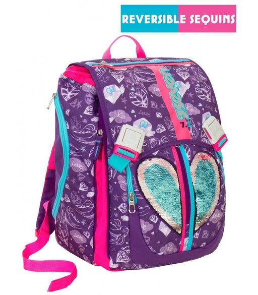 immagine-1-zaino-scuola-sdoppiabile-heart-girl-viola-2018-ean-8011410290198