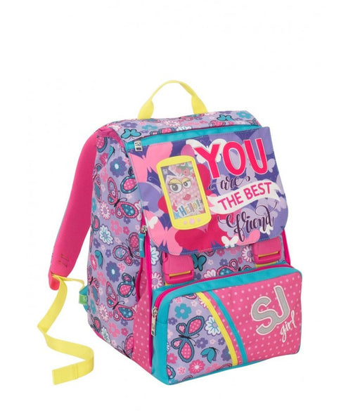 immagine-1-zaino-sdoppiabile-girl-sj-gang-viola-con-cards-ean-8011410292734