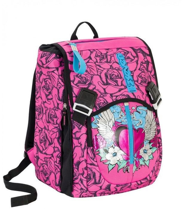 immagine-1-zaino-sdoppiabile-lefleur-rosa-ean-8011410366879