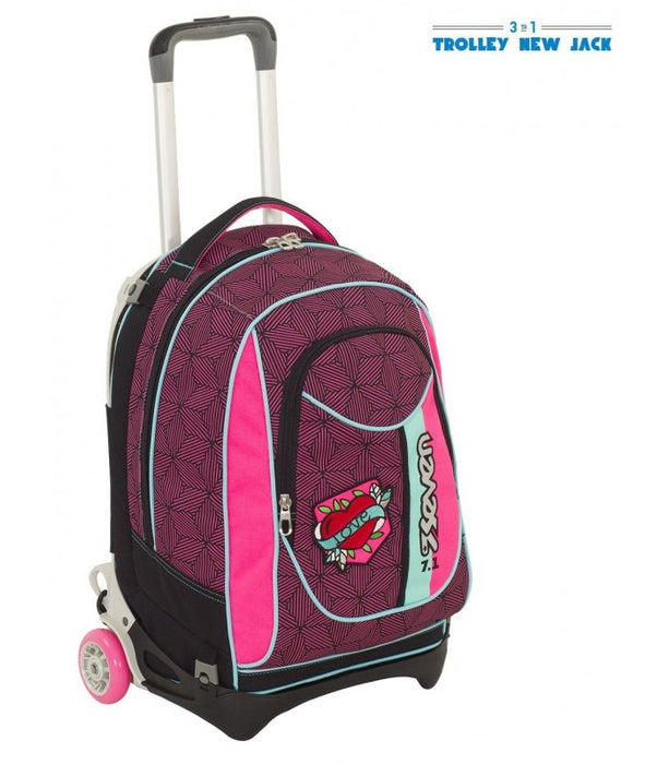 immagine-1-zaino-trolley-jack-rebel-girl-rosa-2018-ean-8011410289840