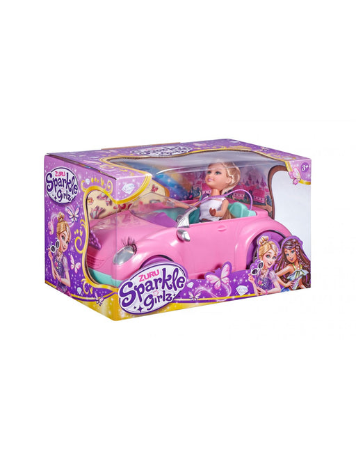 immagine-1-zuru-sparkle-girlz-macchina-cabrio-con-bambola-ean-4894680005884