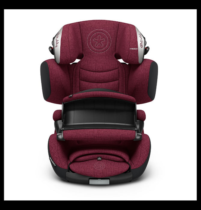 immagine-2-kiddy-kiddy-seggiolino-auto-guardianfix-3-red-melange-icy-grey-9-36-kg-ean-4009749373082