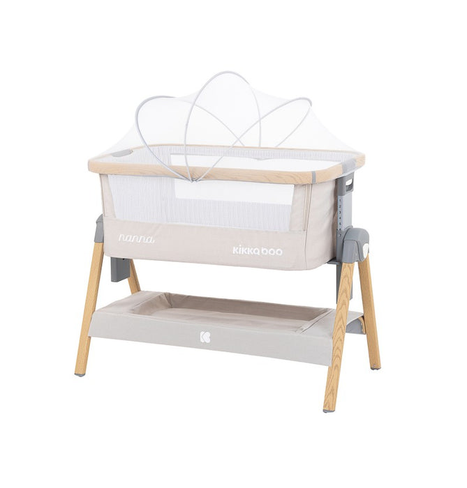 immagine-2-kikkaboo-kikkaboo-culla-fianco-letto-co-sleeping-nanna-beige-melange-ean-3801003020302