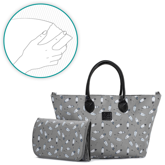 immagine-2-kinderkraft-kinderkraft-borsa-mommy-bag-grigio-ean-5902533913657