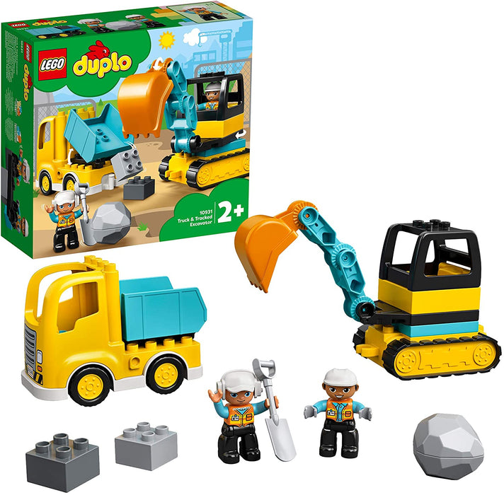 immagine-2-lego-duplo-10931-set-da-costruzione-camion-e-scavatrice-cingolata-per-bambini-dai-2-anni-in-poi-ean-5702016618204