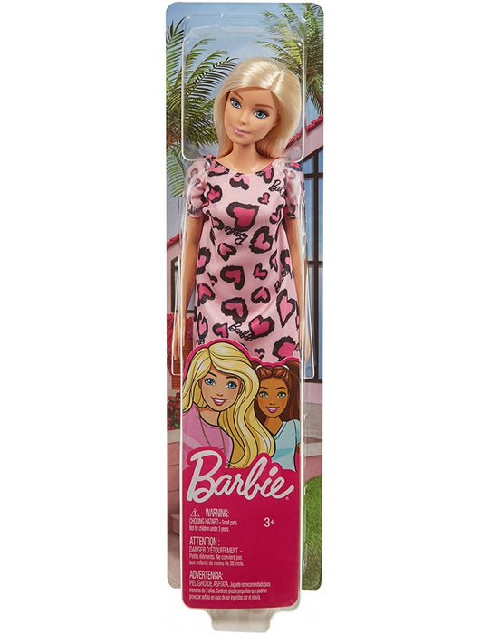 immagine-2-mattel-barbie-bambola-base-abito-rosa-stampa-cuori-ean-887961804232