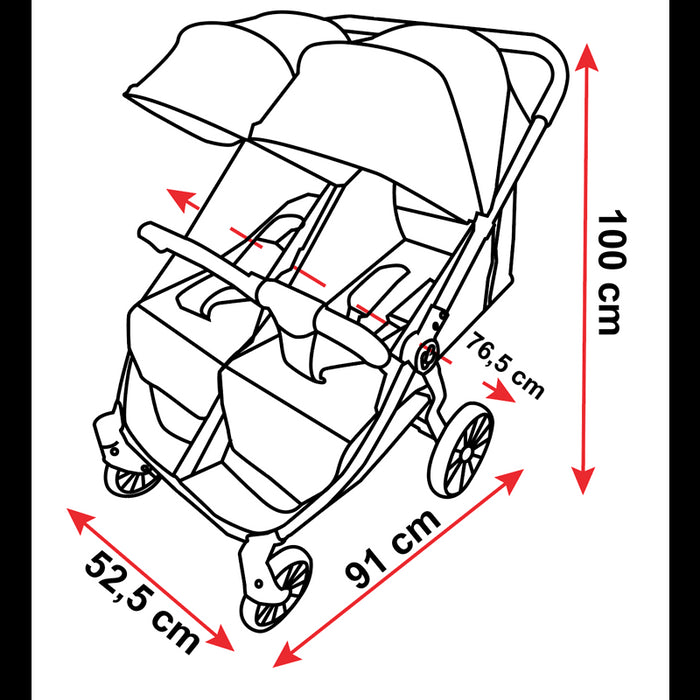 immagine-2-nunu-nunu-passeggino-gemellare-smarty-twin-nero