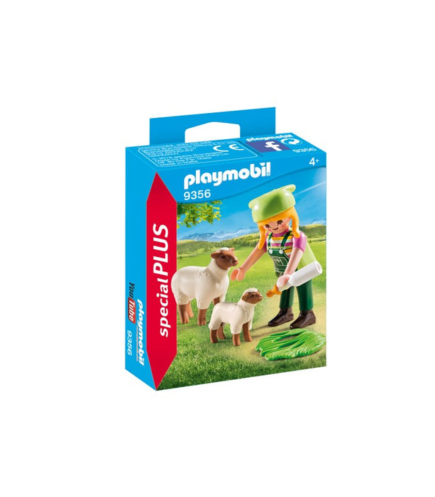 immagine-2-playmobil-9356-ragazza-con-pecora-e-agnellino-ean-4008789093561