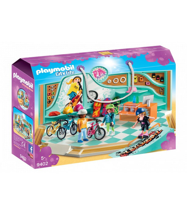 immagine-2-playmobil-9402-negozio-di-skate-e-biciclette-ean-4008789094025
