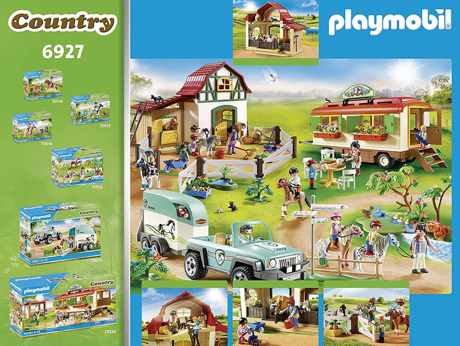 immagine-2-playmobil-playmobil-country-6927-maneggio-dei-pony-ean-4008789069276