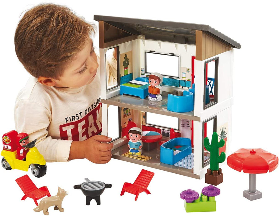 immagine-3-ecoiffier-abrick-villa-moderna-con-personaggi-ean-3280250030089