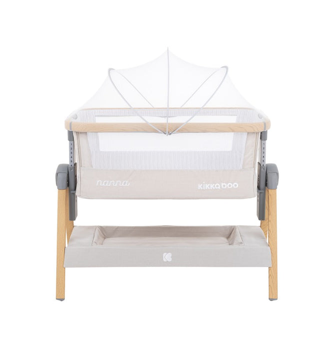 immagine-3-kikkaboo-kikkaboo-culla-fianco-letto-co-sleeping-nanna-beige-melange-ean-3801003020302