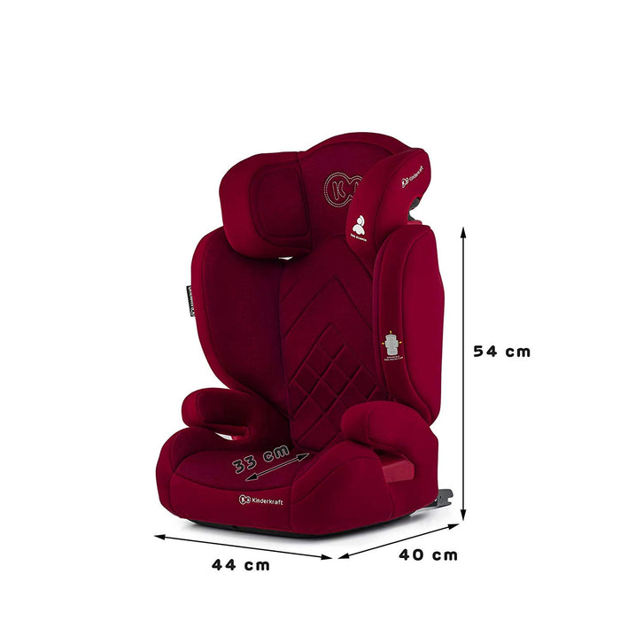 immagine-3-kinderkraft-kinderkraft-seggiolino-auto-xpand-rosso-con-isofix-ean-5902533912377