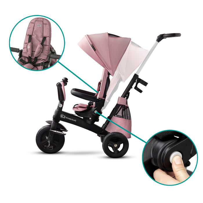 immagine-3-kinderkraft-kinderkraft-triciclo-easytwist-mauvelous-pink-ean-5902533914494