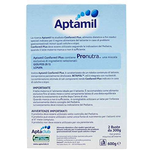 Aptamil Proexpert Conformil Plus - 600 G Toysfun.it Aptamil Proexpert Conformil Plus - 600 G Toysfun.it