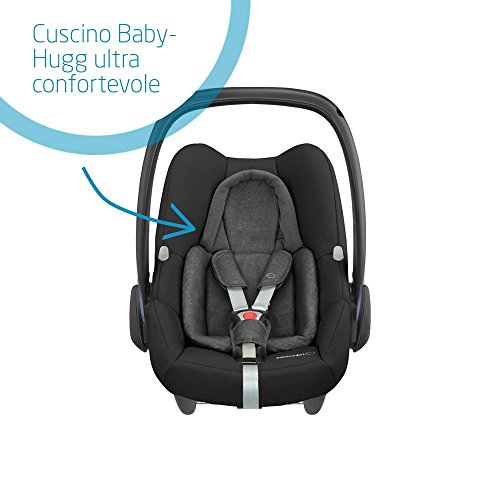 immagine-4-bebe-confort-ovetto-rock-seggiolino-auto-omologato-i-size-e-trasporto-aereo-gruppo-0-per-bambini-da-45-75-cm-0-12-mesi-cuscino-riduttore-ergonomico-nomad-black-ean-8712930124665