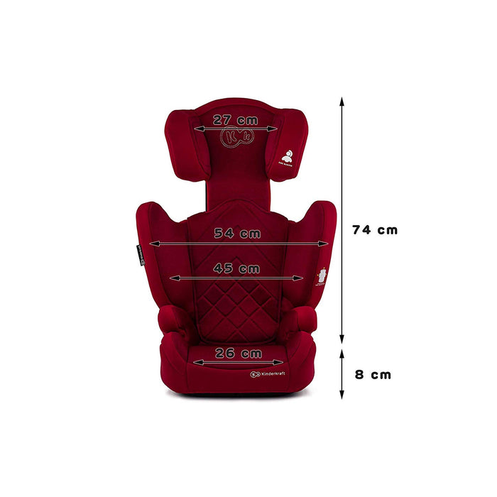immagine-4-kinderkraft-kinderkraft-seggiolino-auto-xpand-rosso-con-isofix-ean-5902533912377