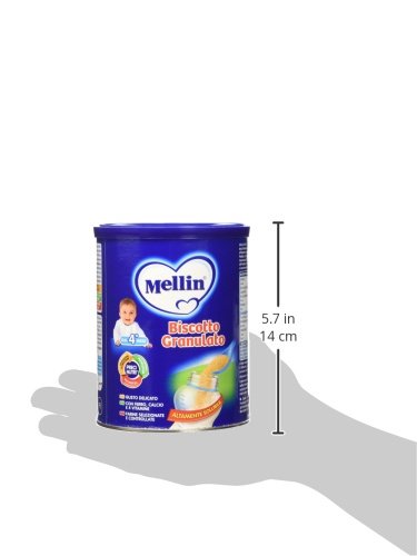 Mellin Biscotto Granulato, Nuovo Formato - 400 Gr - [Confezione Da 12] —