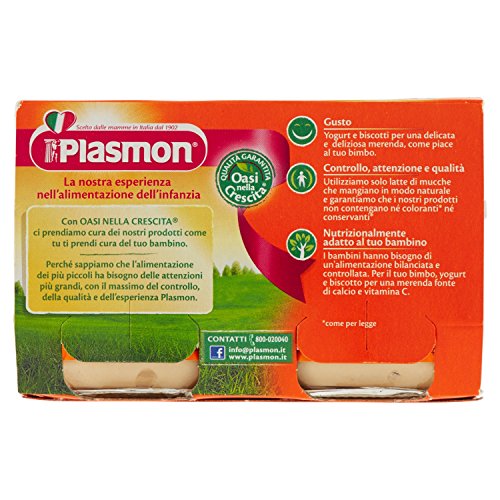 immagine-6-plasmon-merenda-yogurt-e-biscotto-omogeneizzato-con-fermenti-lattici-pastorizzati-2-x-120-g-ean-8001040097809