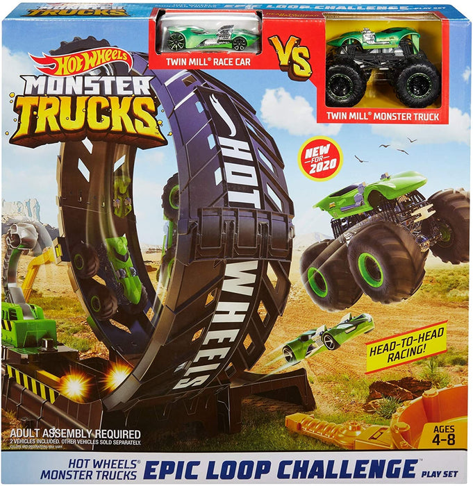 Pista Mattel Hot Wheels Sfida Nel Loop